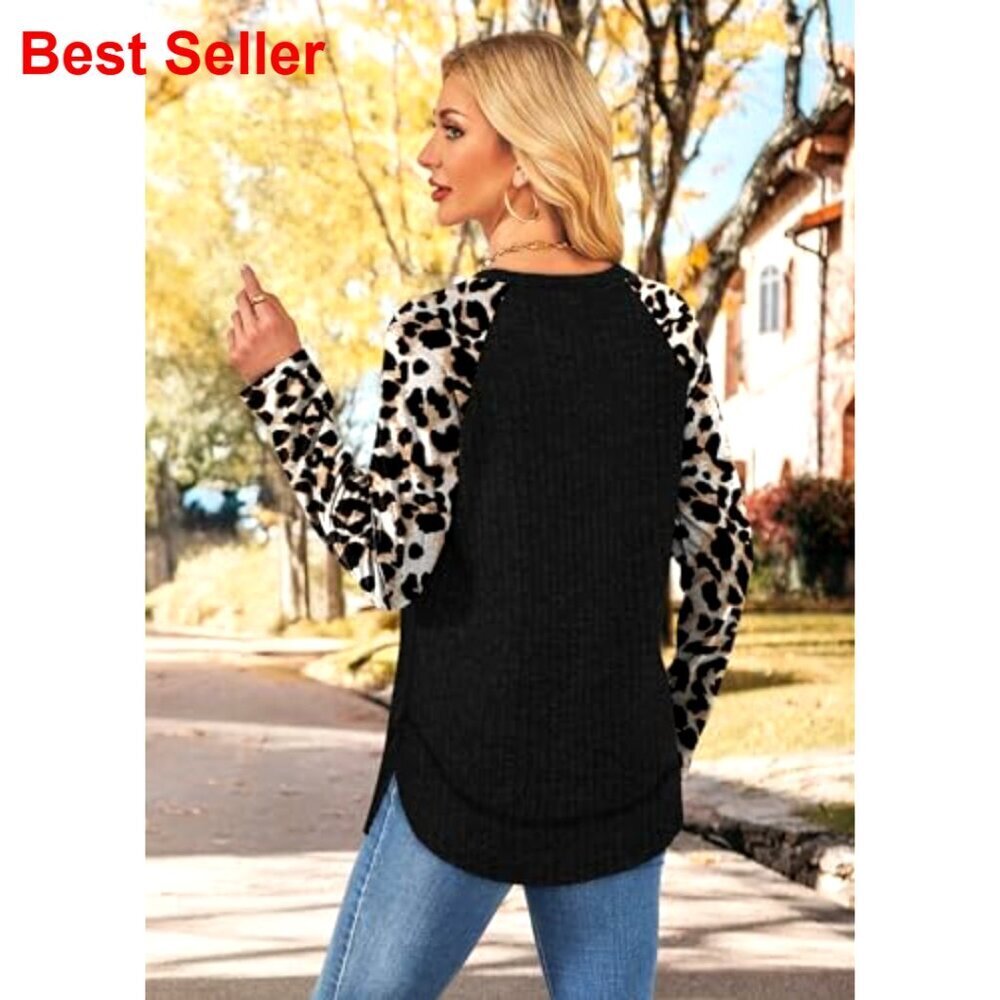 Lightweight Long Sleeve Tunic Top, Loose Fit, S-2XL, OEKO-TEX Certified - Picture 5 of 7